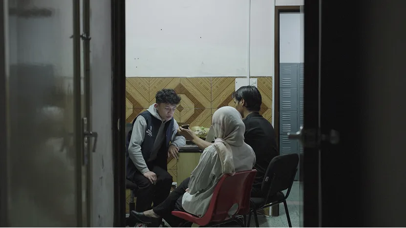 Rituales — production still 1
