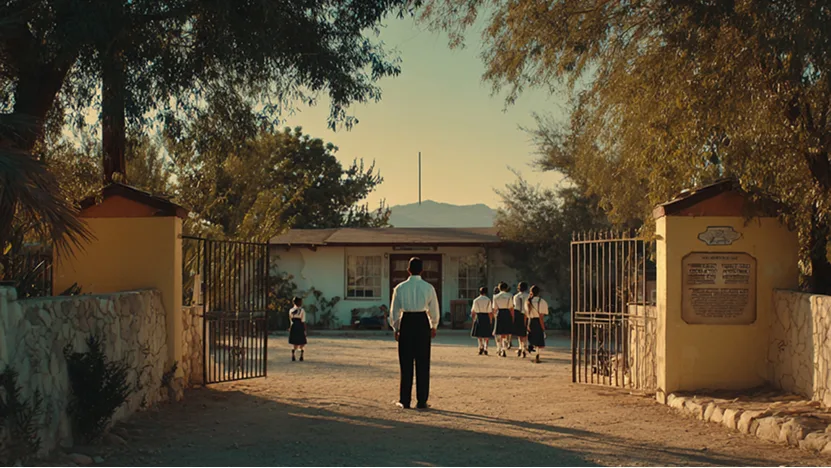 Luces en el Cielo — production still 2