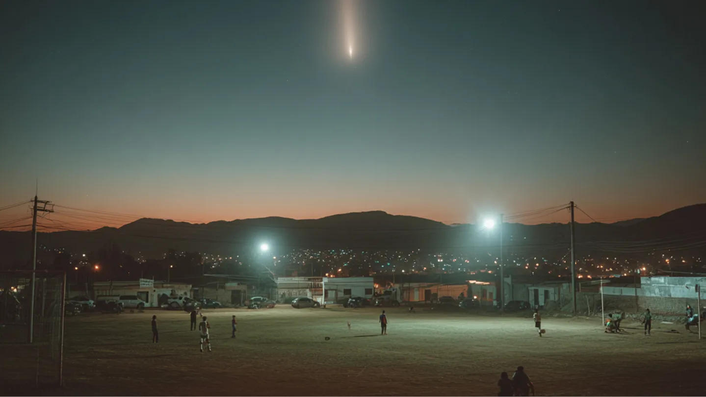 Luces en el Cielo — production still 3